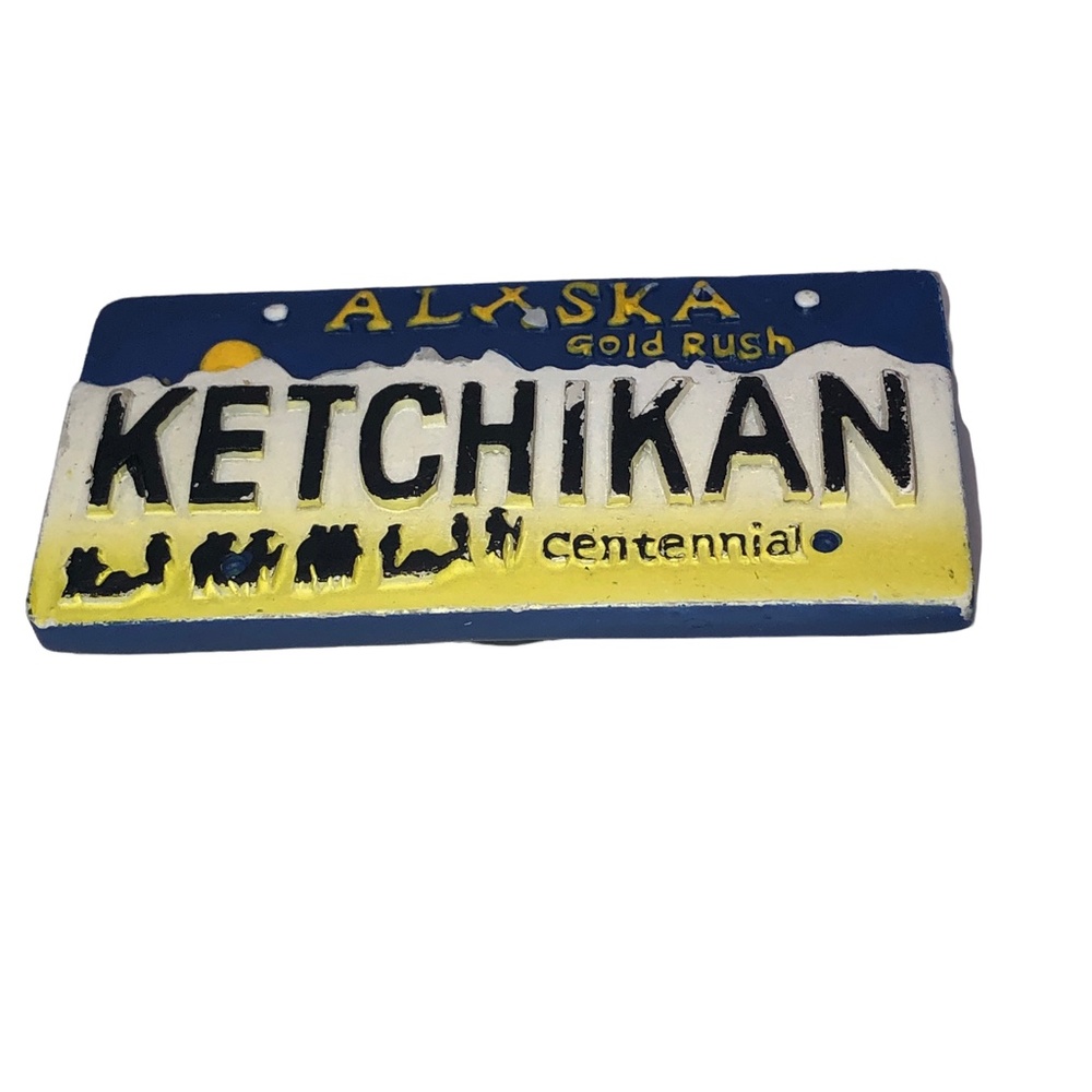 ALASKA Gold Rush Ketchikan Fridge Magnet